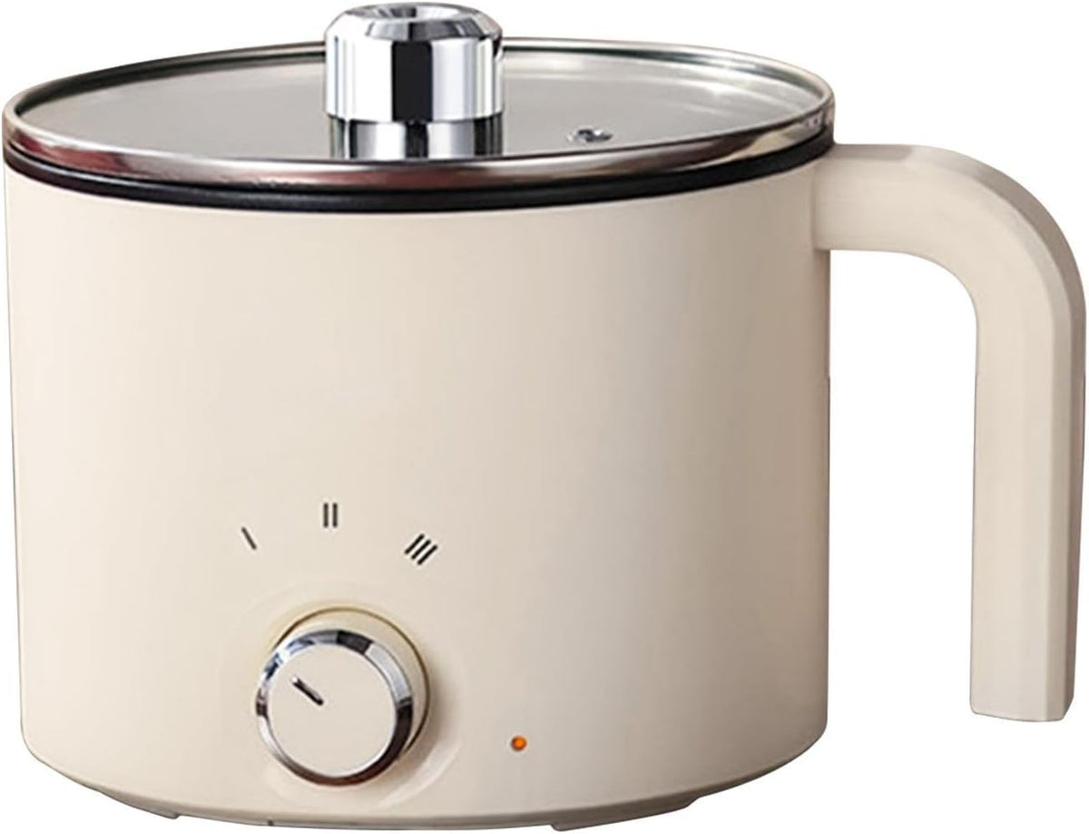Electric Pot | 7,87 x 7,68 x 6,3 Zoll Overheat Protection Cookware | Electric Cooking Pot For Dorm - For College Students Teens Egg Pasta Soup Steak Oatmeal Apartment Dorm