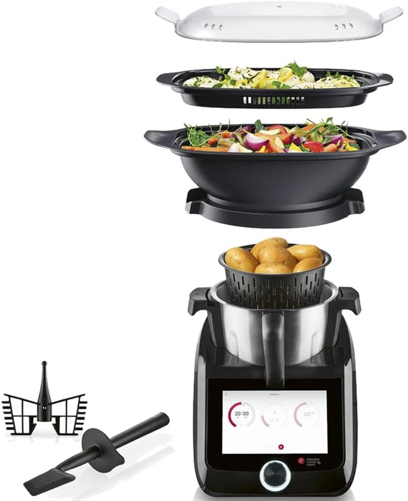 PSIDE SILVERCREST® Monsieur Cuisine Smart BLACK EDITION »SKMS 1200 B1«, 1200 W schwarz