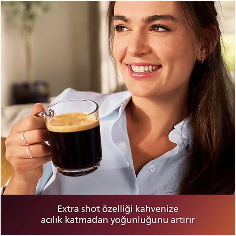 Philips Kaffeevollautomat LatteGo 5400 Serie, Schwarz, 12 Spezialitäten