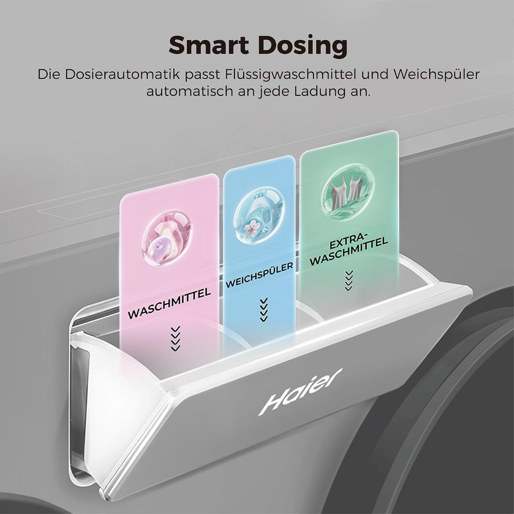 Haier MultiWash Waschmaschine 10+1+1kg HAMQD 410CBL9GN-84